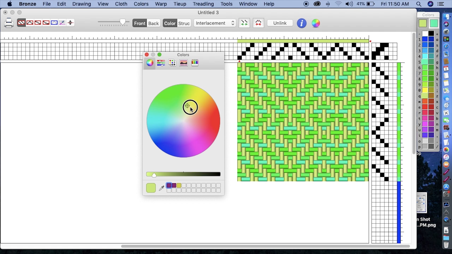 4.2.1.4 - Page 5 - Creating your own new colors (Mac)