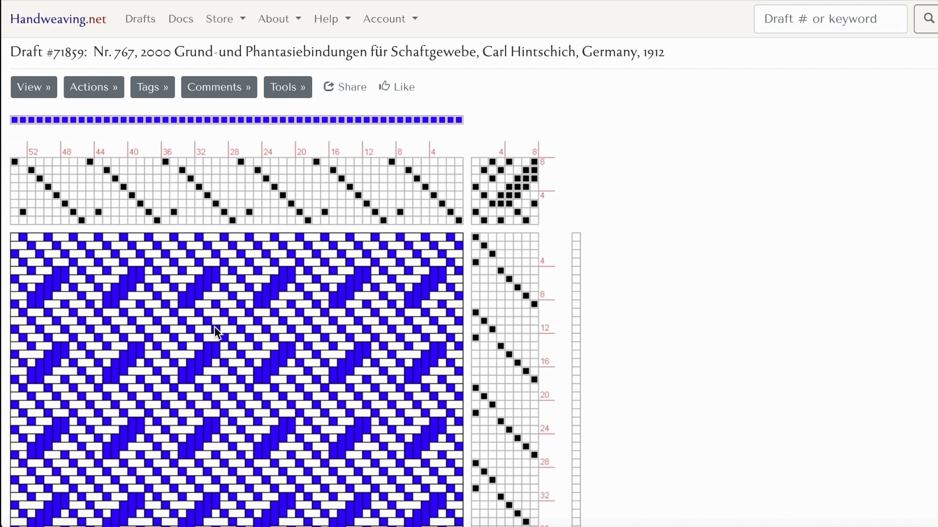 10.1.4 - Searching For Drafts Handweaving•net
