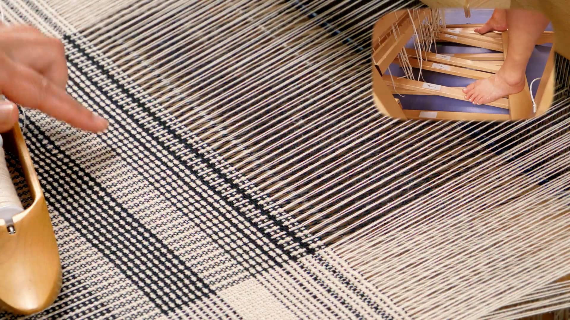 7.9.4 - M's & O's Goes on a Date with Huck and Colour and Weave at the Loom