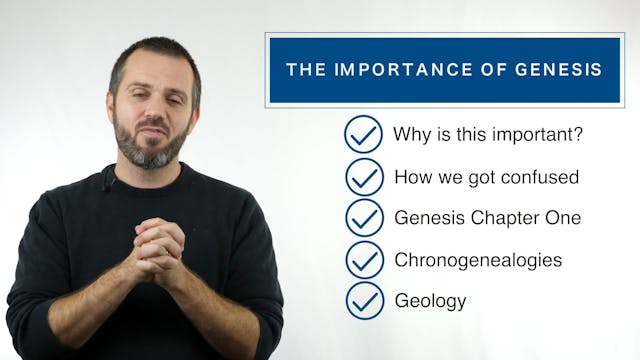 Worldview Lesson 5: The Importance of Genesis new