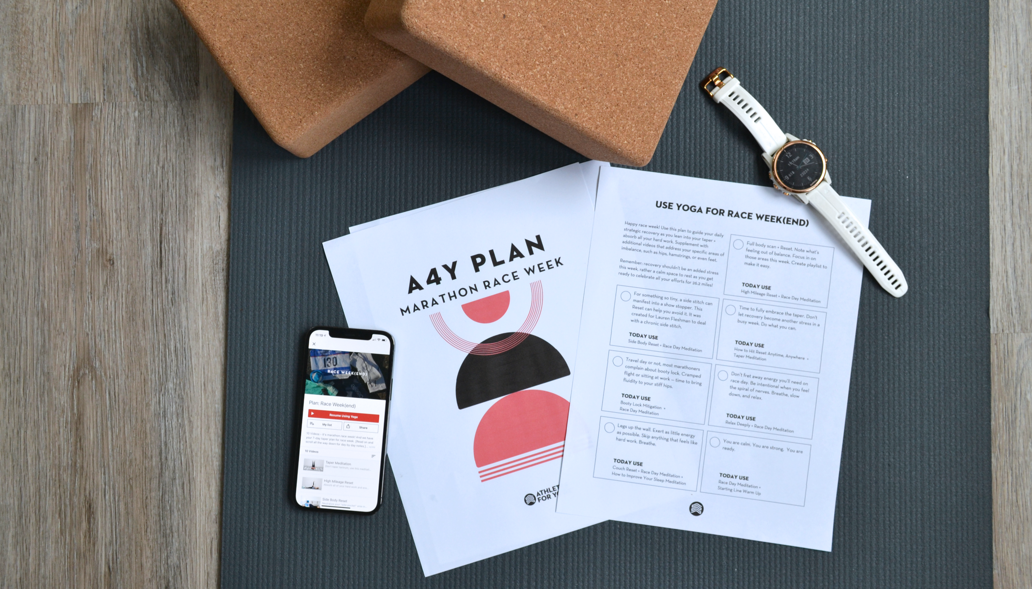 Use Yoga for Marathon Week(end)