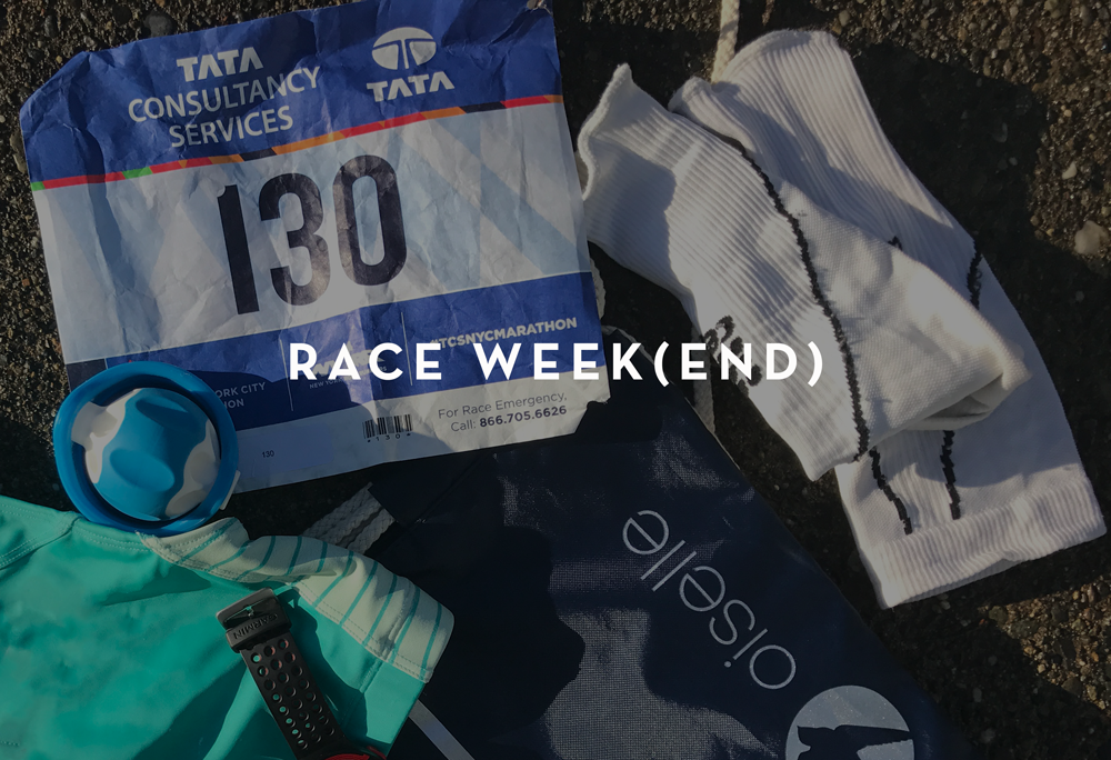 Plan: Race Week(end)