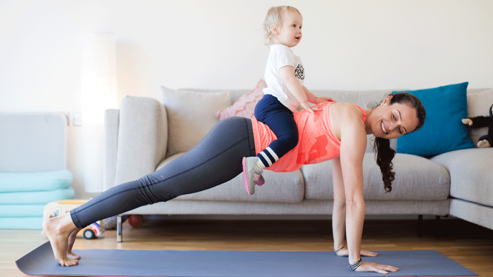Mother Daughter Doing Yoga Exercise Fitness Stock Photo 207834178 |  Shutterstock