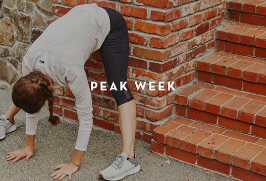 Plan: Peak Week