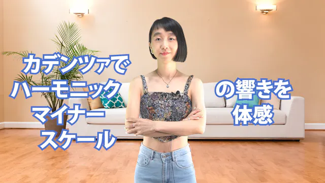 B-079 カデンツァでハーモニックマイナー・スケールの響きを体感