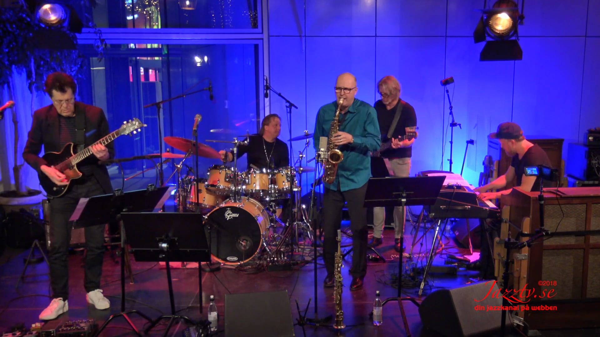 Jojje Wadenius och Cleobandet med Jessica Pilnäs och Jonas Knutsson