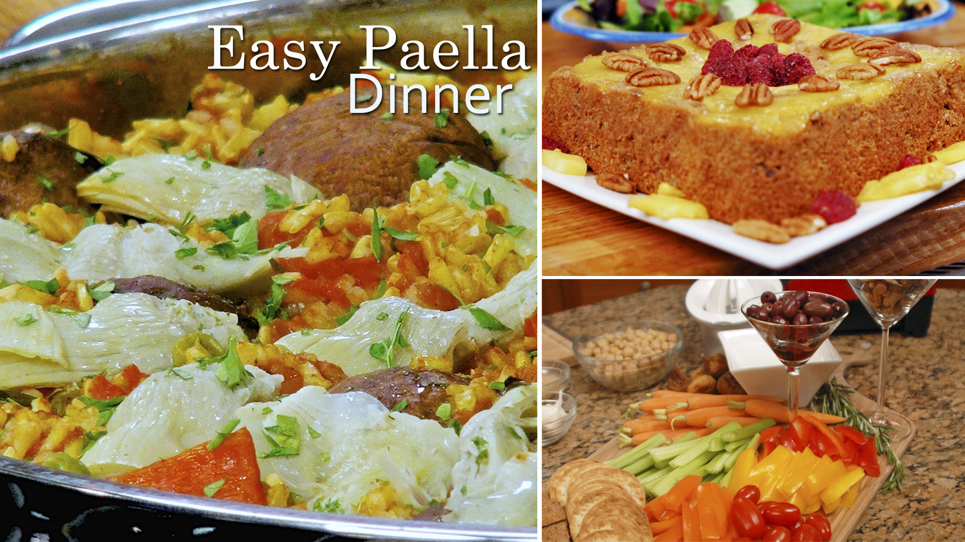 “Easy Paella Dinner” - Episode 203 (24 min)