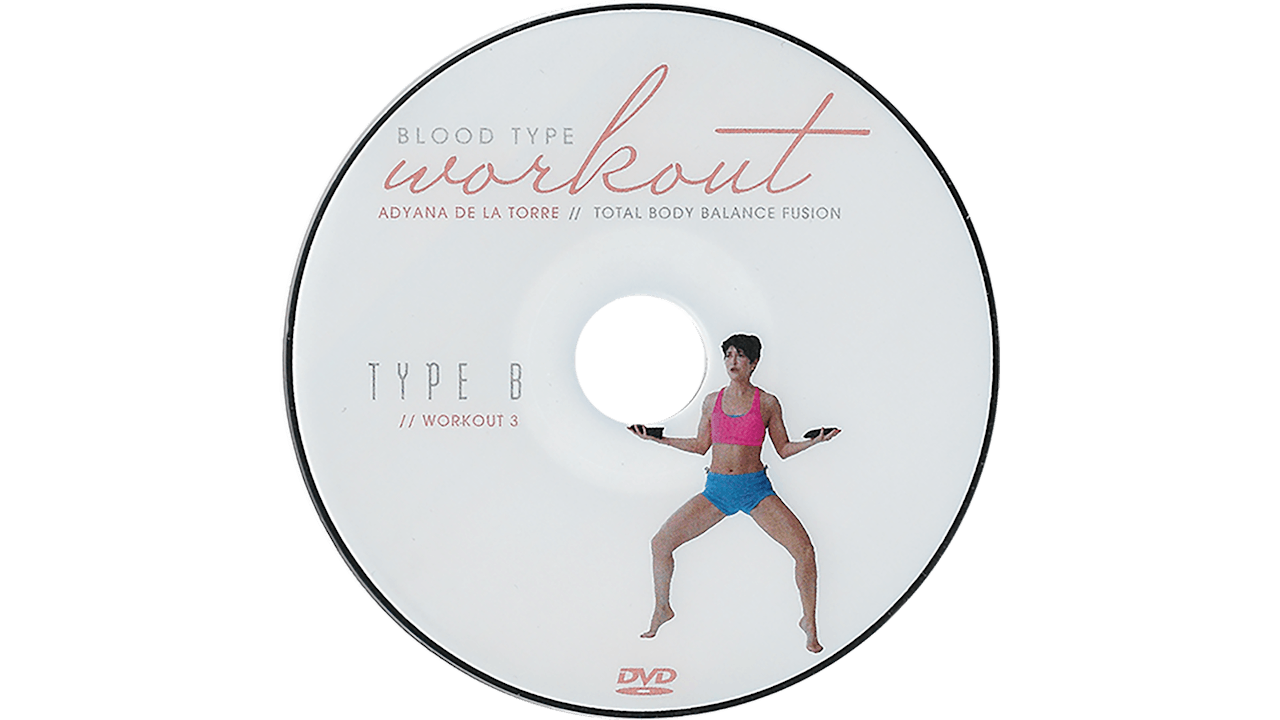 Blood Type Workout - B - Total Body Balance Fusion