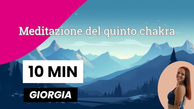 Meditazione del quinto chakra