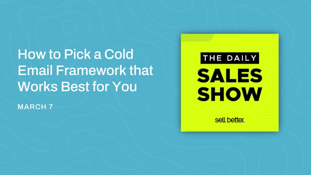 How to Pick a Cold Email Framework That Works Best for You