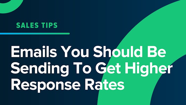Emails You Should Be Sending To Get Higher Response Rates