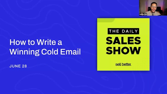How to Write a Winning Cold Email