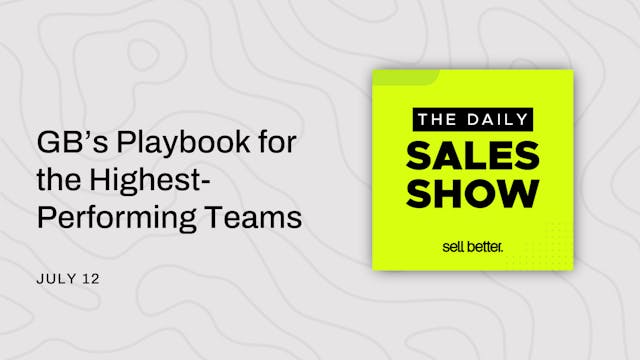GB’s Playbook for the Highest-Perform...