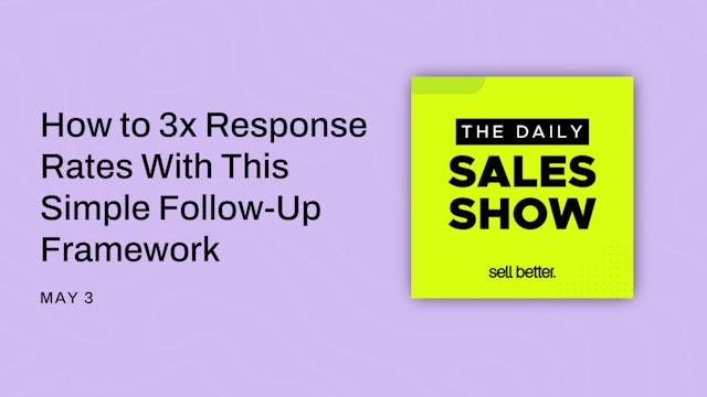 How to 3x Response Rates With This Si...
