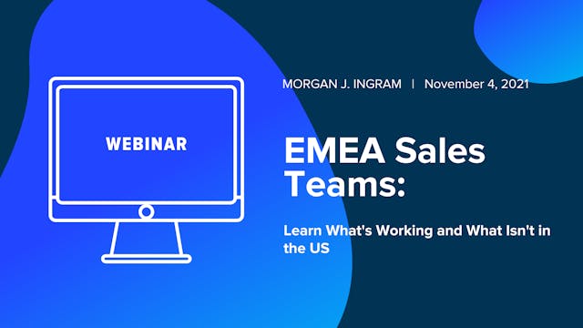 EMEA Sales Teams: Learn What's Workin...
