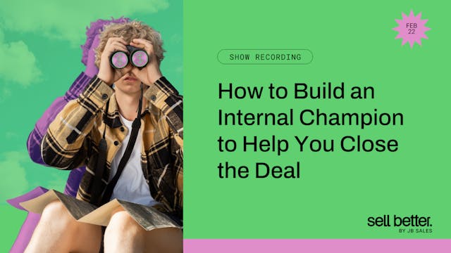 How to Build an Internal Champion to ...
