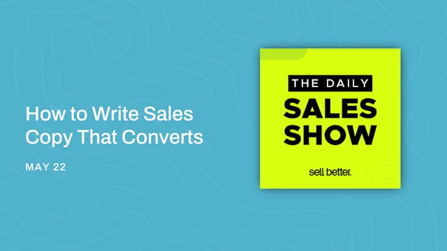How to Write Sales Copy That Converts