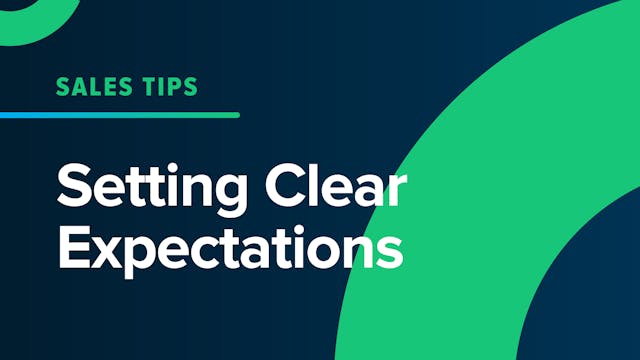 Setting Clear Expectations