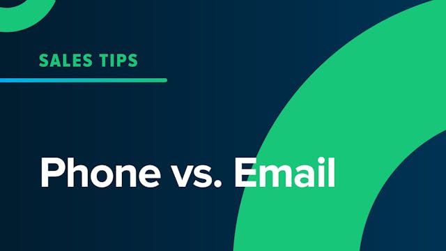 Phone vs. Email