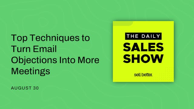 Top Techniques to Turn Email Objectio...