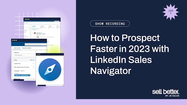 How to Prospect Faster in 2023 with L...