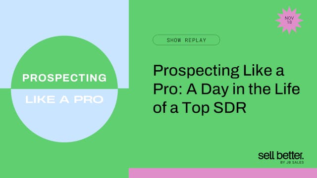 Prospecting Like a Pro: A Day in the ...