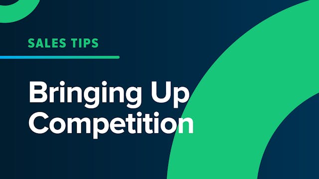 Bringing Up Competition