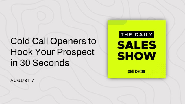 Cold Call Openers to Hook Your Prospect in 30 Seconds