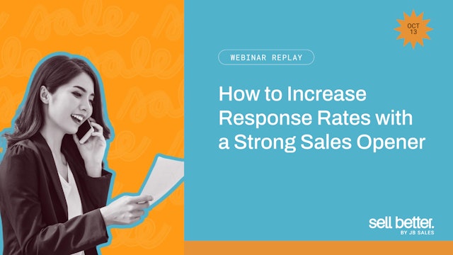 How to Increase Response Rates with a Strong Sales Opener