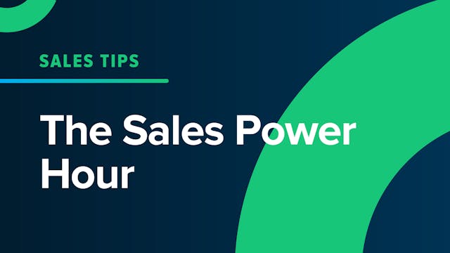 The Sales Power Hour