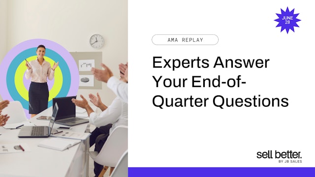 AMA: Experts Answer Your End-of-Quarter Questions
