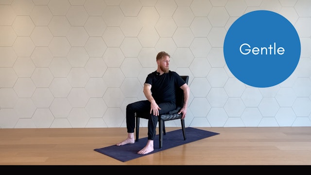 Office Break, Chair Yoga (25 min) | YOGA