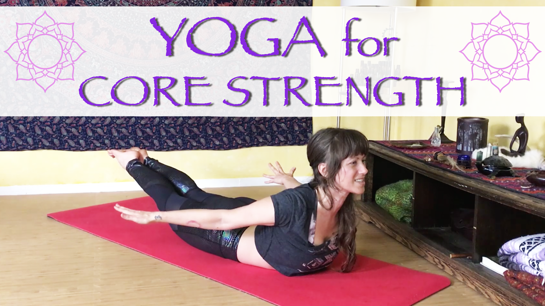 Yoga for Core Strength - Abs, Obliques and Back