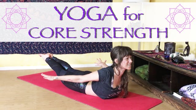 Yoga for Core Strength - Abs, Oblique...