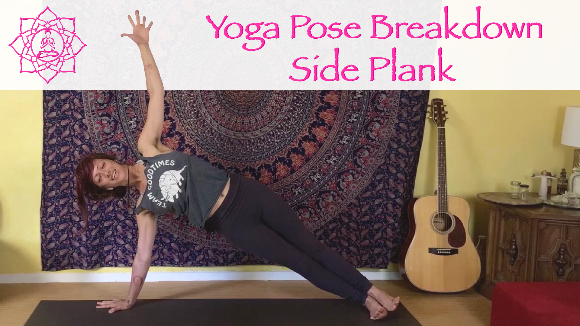 Big Pose #3 - Modified Side Plank
