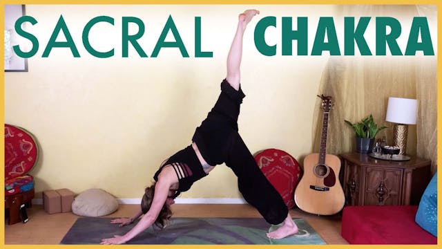 1-Hour SACRAL CHAKRA Yoga Flow