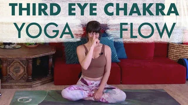 1-Hour THIRD EYE CHAKRA Yoga Flow | Explore Creativity and Intuition 