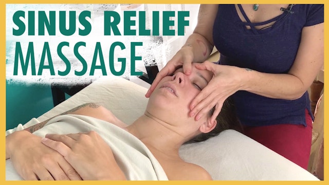 Massage For Sinus Pressure Relief