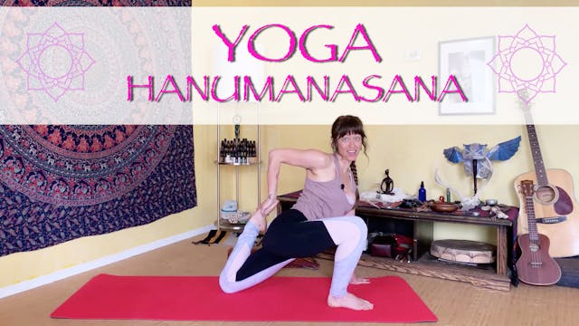 Hanumanasana Pose