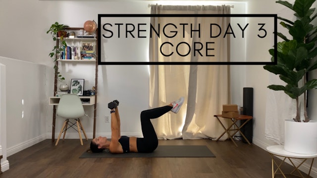 Strength Day 3 - Core