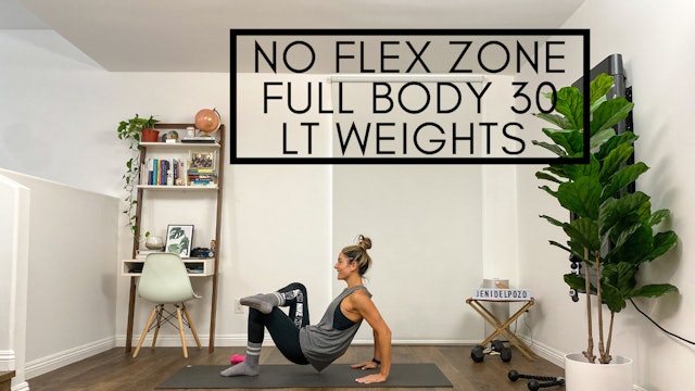 No Flex Zone - Full Body in 30 + Lt Weights