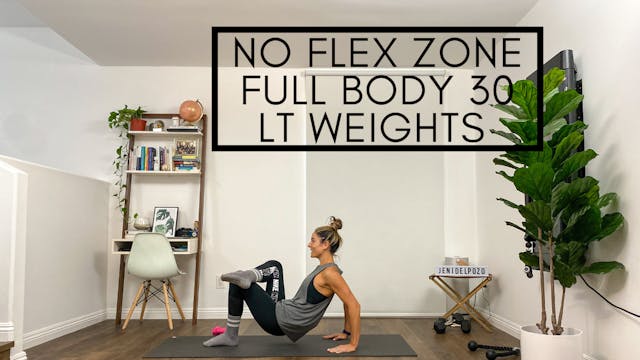 No Flex Zone - Full Body in 30 + Lt W...