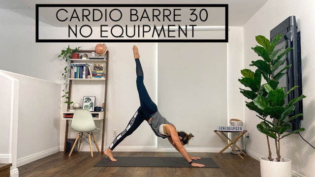 Cardio Barre in 30 - No Equipment