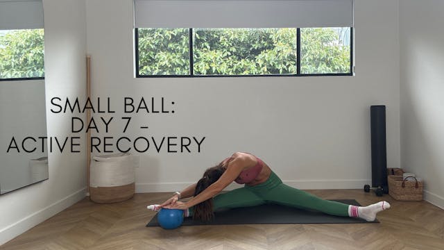 DAY 7 - Active Recovery Ball 