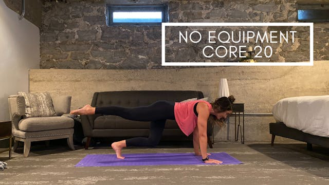 No Equipment Core 20 min