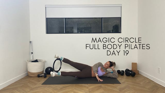 Day 19 Magic Circle Full Body Movemen...