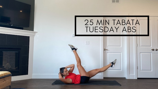 25 Min Tabata Tuesday Abs