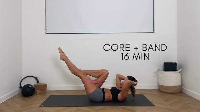 16 Min Abs + Band