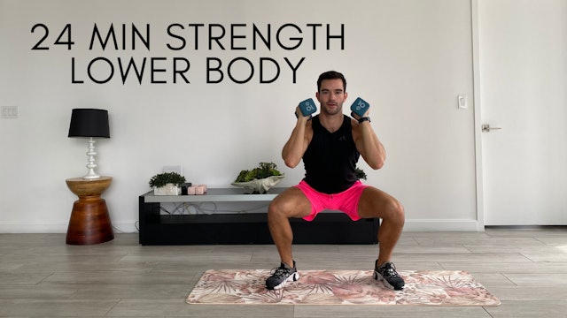 24 min Strength LOWER BODY