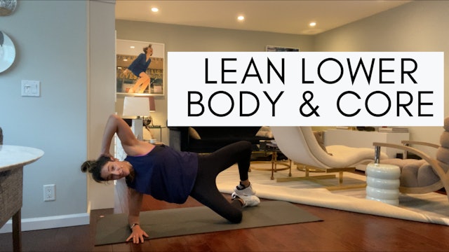 Lean Lower Body & Core